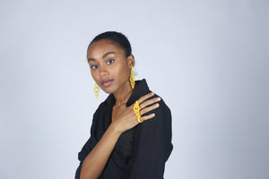 Interlocking Earrings and Ring_yellow