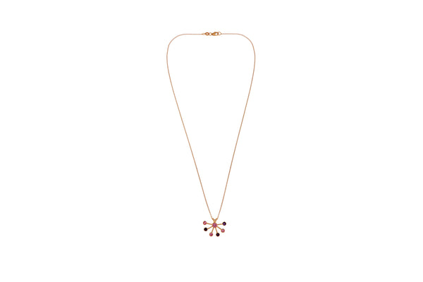 Didiscus Necklace in Rose Gold